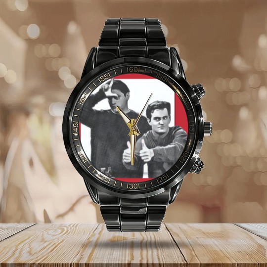 Discover Chandler Bing-Joey Tribbiani Calendar Steel Band Watch Bing Tribbiani Calendar Steel Band Watch