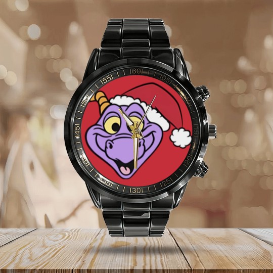 Discover Santa Figment Unisex Calendar Steel Band Watch