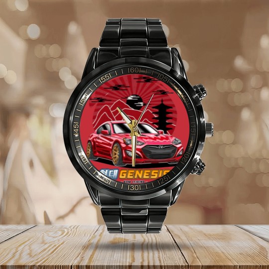 Discover KDM Hyundai Genesis Coupe - Hyundai - Calendar Steel Band Watch
