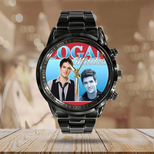 Discover Logan Mitchell, Logan Btr Calendar Steel Band Watch, Big Time Rush Concert Calendar Steel Band Watch
