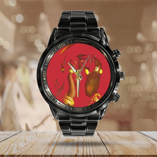 Discover Lil Yachty Calendar Steel Band Watch, Lil Boat Calendar Steel Band Watch, Rap Hip Hop Calendar Steel Band Watch