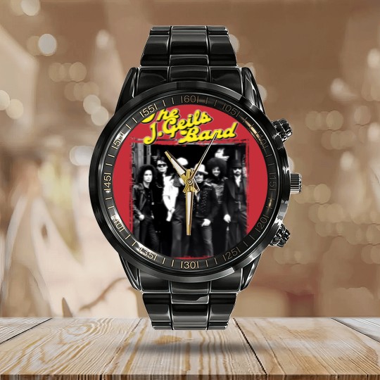 Discover J geils band Essential Calendar Steel Band Watch