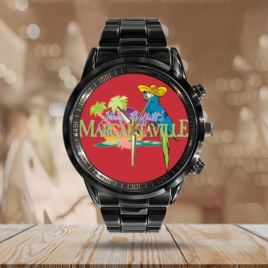 Discover Jimmy Buffett Calendar Steel Band Watch