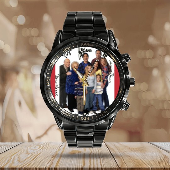 Discover everybody loves raymond Signed Calendar Steel Band Watch