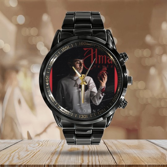 Discover Ivan Cornejo alma vacia lovers Calendar Steel Band Watch