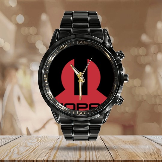 Discover Mopar Life Calendar Steel Band Watch