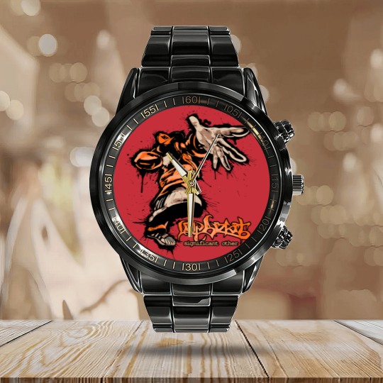 Discover Limp Bizkit Significant Other Calendar Steel Band Watch