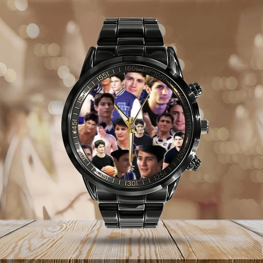 Discover nathan scott collage 2 Calendar Steel Band Watch