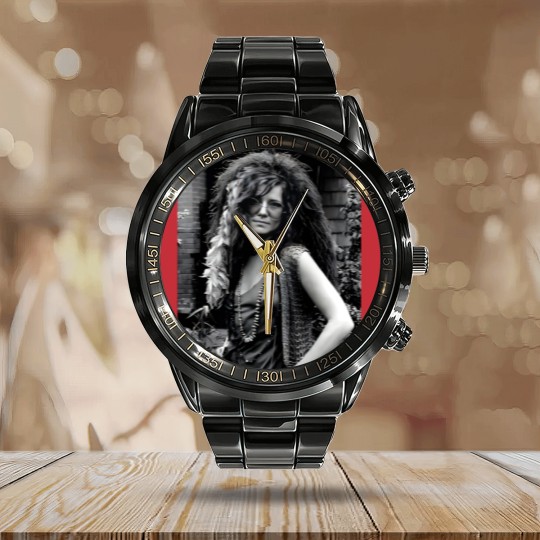 Discover Janis J Calendar Steel Band Watch, Rock Band Calendar Steel Band Watch, Music Calendar Steel Band Watch