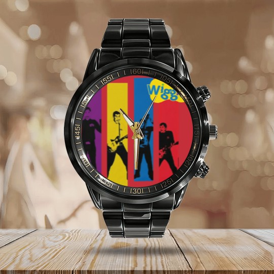 Discover The Wiggles Retro Calendar Steel Band Watch