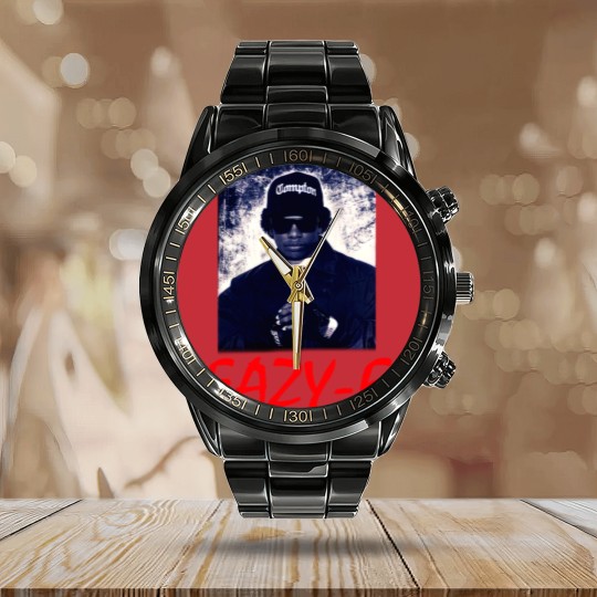 Discover Eazy-E NWA Calendar Steel Band Watch Straight Outta Compton