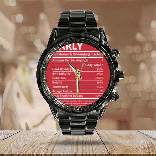 Discover Karly Name Calendar Steel Band Watch - Karly Nutritional And Undenia Calendar Steel Band Watch