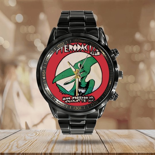 Discover Bird BC  | Essential Calendar Steel Band Watch