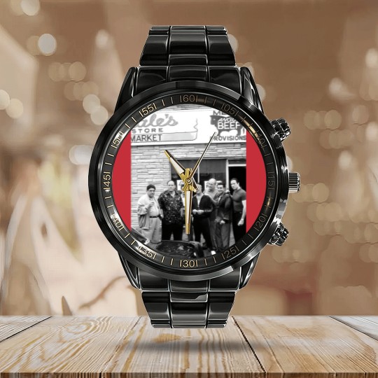 Discover The Sopranos TV Series Calendar Steel Band Watch