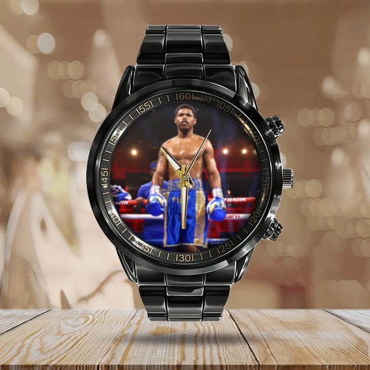 Discover Here comes your Shakur Stevenson, dude  Classic Calendar Steel Band Watch