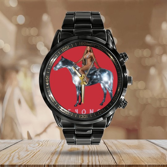 Discover Beyonce Hip Hop Rap Vintage 90s Calendar Steel Band Watch, Beyonc Calendar Steel Band Watch