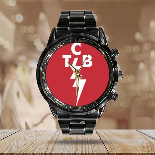 Discover TCB Elvis Presley Taking Care Of Business TCB Calendar Steel Band Watch