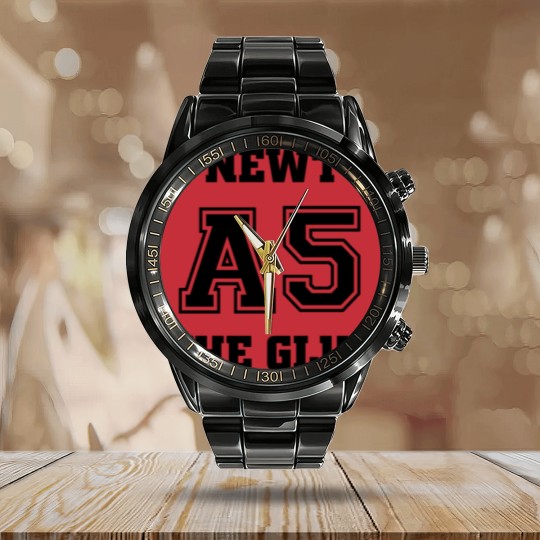 Discover Newt A5 The Glue Newtmas Thomas Maze Runner Movie Calendar Steel Band Watch