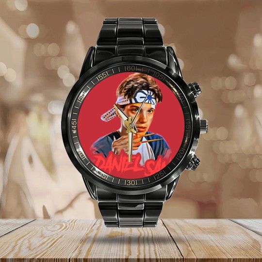Discover DANIEL SAN - KARATE KID Calendar Steel Band Watch