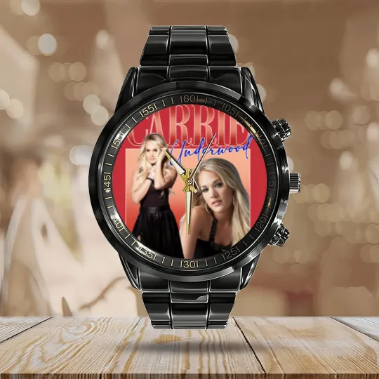 Discover Carrie Underwood Calendar Steel Band Watch