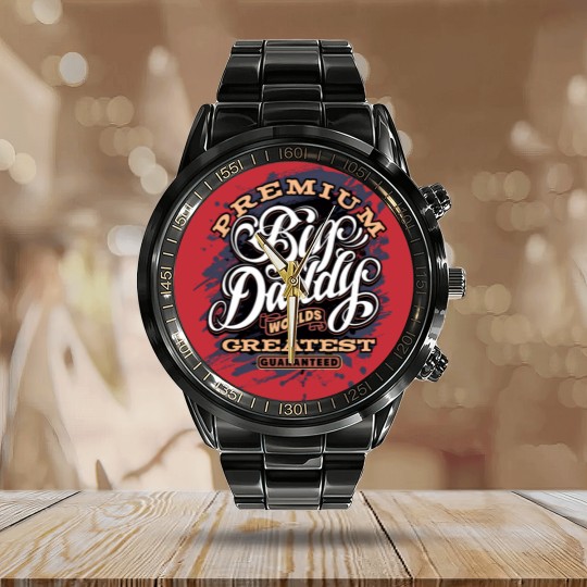Discover Big Daddy Calendar Steel Band Watch