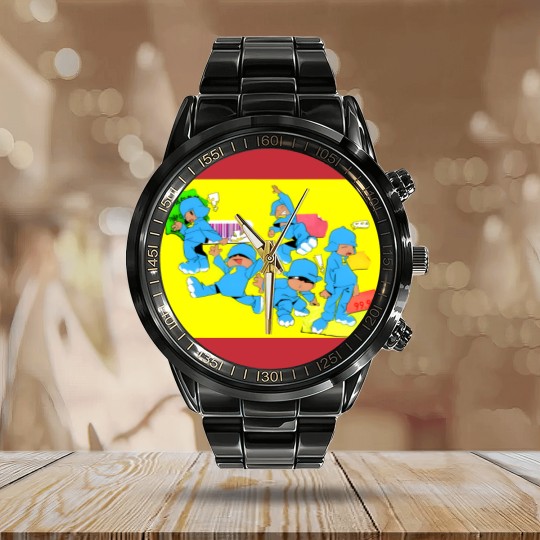 Discover POCOYO_BACKGROUND - Cartoons - Calendar Steel Band Watch