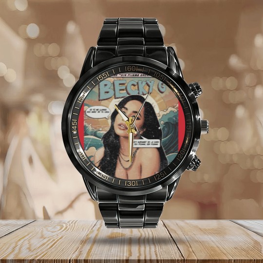 Discover Becky G Comic Calendar Steel Band Watch, 90S Vintage Merch Book Art
