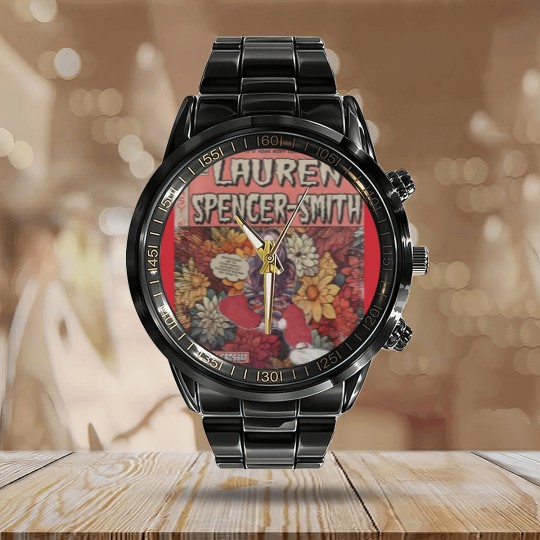 Discover Lauren Spencer-Smith Comic Calendar Steel Band Watch, 90S Vintage Merch Art It'S Your Body Album