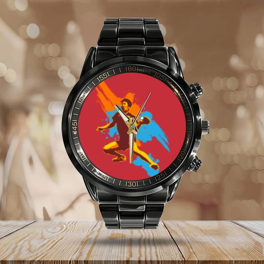 Discover Championships are Won at Practice Play Ping Pong Calendar Steel Band Watch
