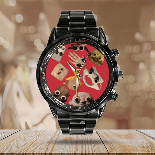 Discover Jack Stauber Mix Calendar Steel Band Watch