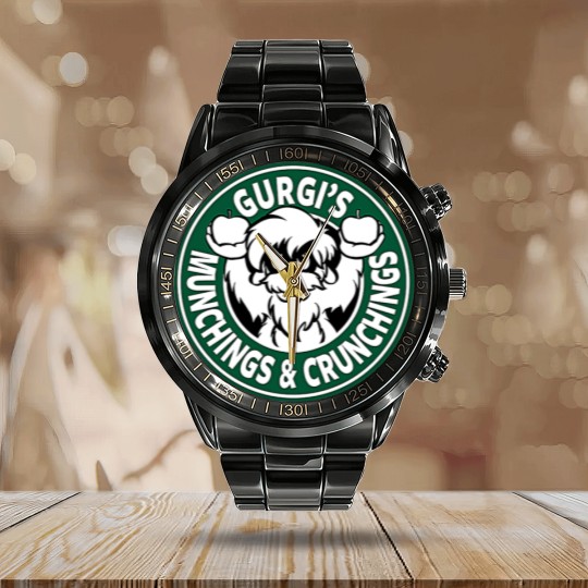 Discover Gurgis Munchings  Crunchings Calendar Steel Band Watch