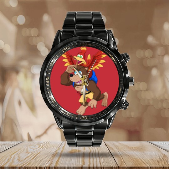 Discover Banjo-tooie - Banjo Kazooie - Calendar Steel Band Watch