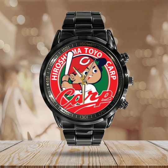 Discover Hiroshima Toyo Carp  Calendar Steel Band Watch Calendar Steel Band Watch Gift Gifts Hiroshima Toyo Carp  Calendar Steel Band Watch Calendar Steel Band Watch Calendar Steel Band Watch