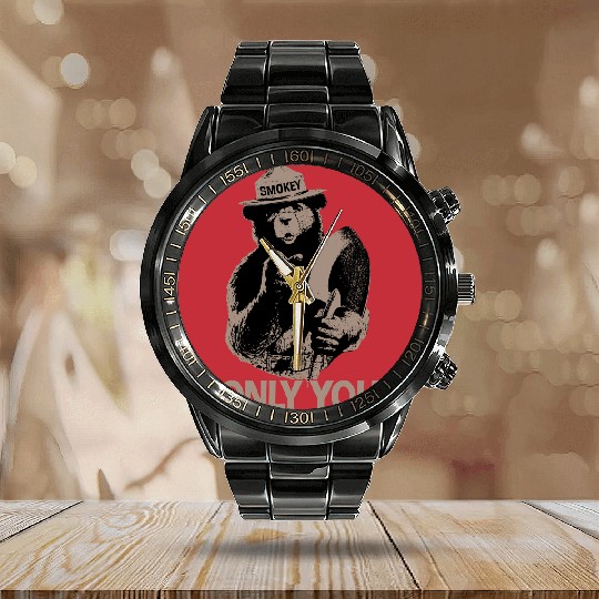 Discover SMOBEAR Only You Adult Calendar Steel Band Watch