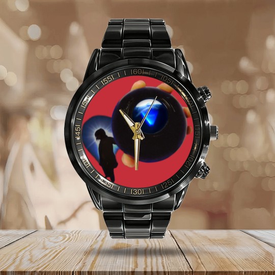 Discover djo       (5) Calendar Steel Band Watch