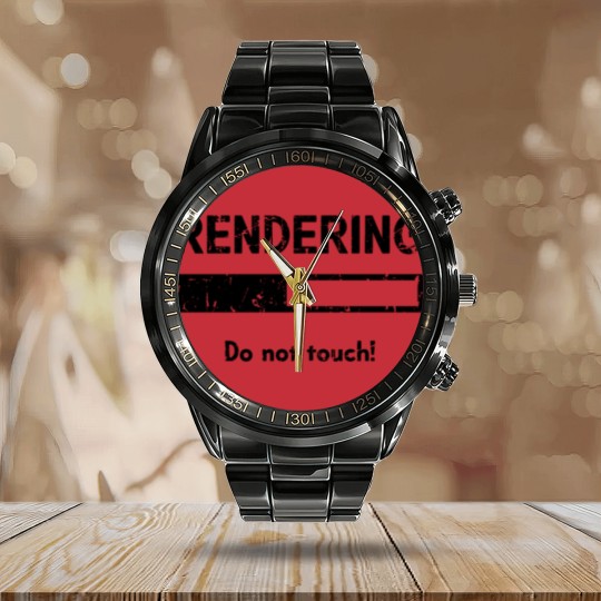 Discover Video Editor Calendar Steel Band Watch
