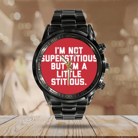 Discover The Office Michael Scott Popular Quote Calendar Steel Band Watch