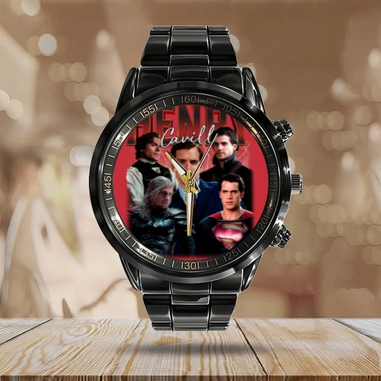 Discover HENRY CAVILL Vintage Calendar Steel Band Watch, Henry Cavill Homage Calendar Steel Band Watch, Henry Cavill Fan