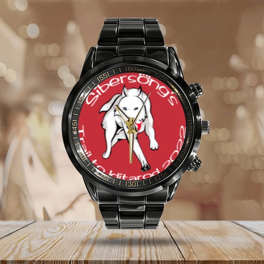 Discover Sibersong Trail To Iditarod Challenge Calendar Steel Band Watch