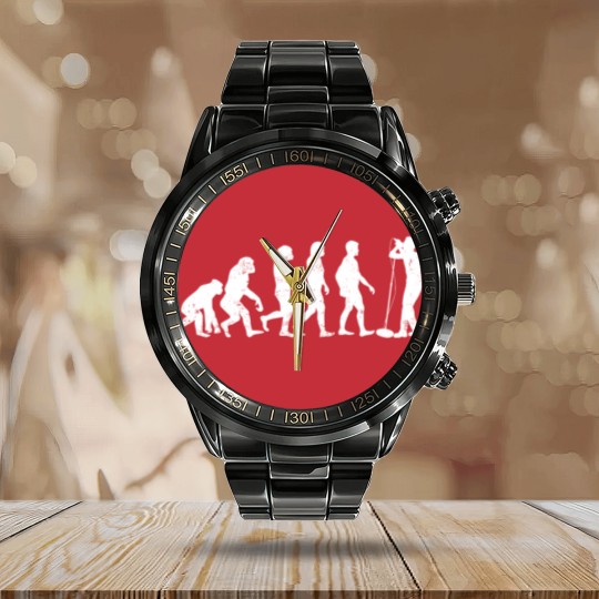 Discover Evolution Singer Calendar Steel Band Watch