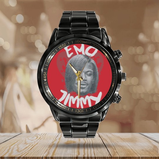 Discover Emo Jimmy Butler Calendar Steel Band Watch,  Retro American Basketball Bootleg Gift