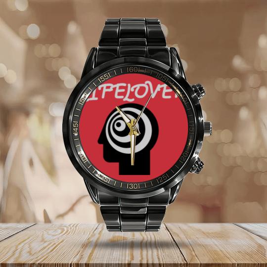Discover Lifelover Calendar Steel Band Watch