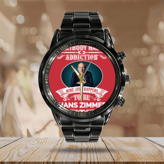 Discover Hans Zimmer Calendar Steel Band Watch