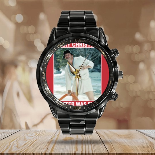 Discover Cousin Eddie Merry Christmas Shitters Full National   Calendar Steel Band Watch