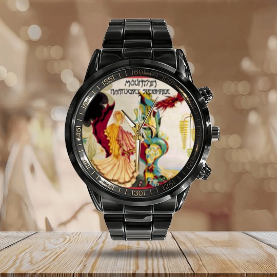 Discover Mountain - Nantucket Sleighride Calendar Steel Band Watch