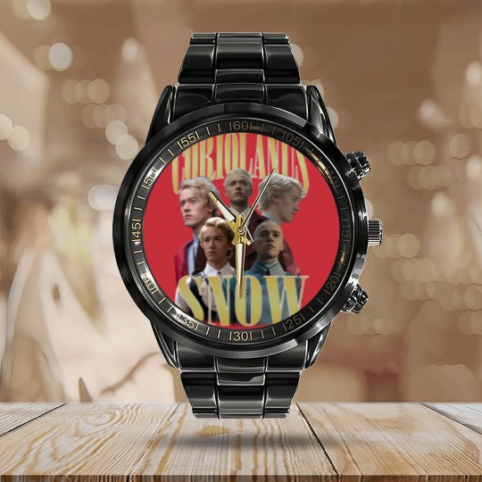 Discover I Can Fix Him Coriolanus Snow The Hunger Games Calendar Steel Band Watch