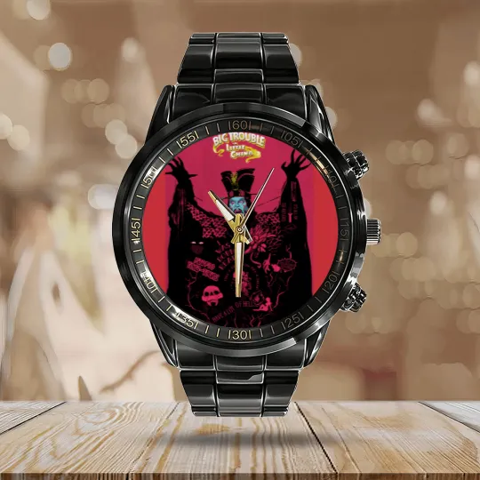 Discover big trouble in little china Calendar Steel Band Watch