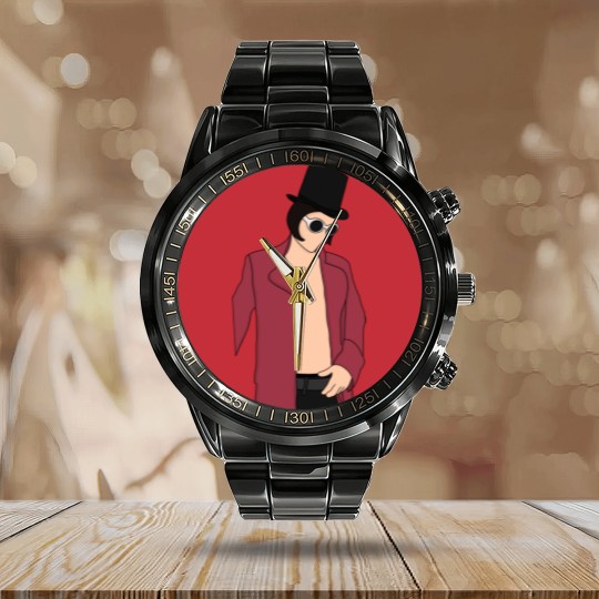 Discover Willy Wonka TikTok - Willy Wonka - Calendar Steel Band Watch