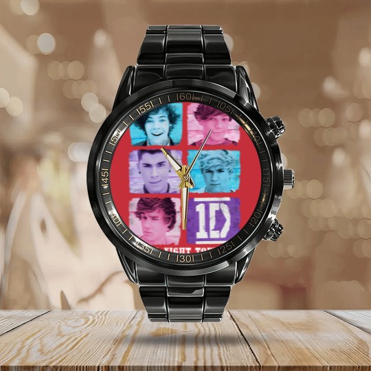 Discover 2012 One Direction Up All Night Tour Calendar Steel Band Watch