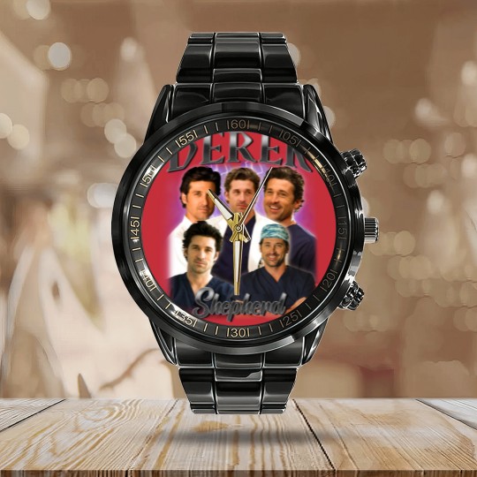 Discover Derek Shepherd Calendar Steel Band Watch, Derek Shepherd  Vintage